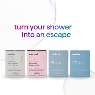 Foto 6 | Foto 6 | Barra De Jabón Method Pure Peace Con Agua De Rosas, 150 Ml, 2 Unidades, Sin Plástico - Venta Internacional.