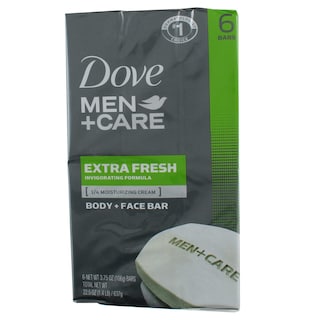 Foto 2 | Foto 2 | Jabón Dove Men+care Extra Fresh Para Cuerpo Y Rostro, 6 X 113 G (paquete De 2) - Venta Internacional.