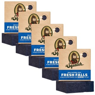 Foto 1 | Foto 1 | Jabón En Barra Dr. Squatch Fresh Falls, Paquete De 5, Totalmente Natural Para Hombres - Venta Internacional.