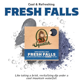 Foto 2 | Foto 2 | Jabón En Barra Dr. Squatch Fresh Falls, Paquete De 5, Totalmente Natural Para Hombres - Venta Internacional.