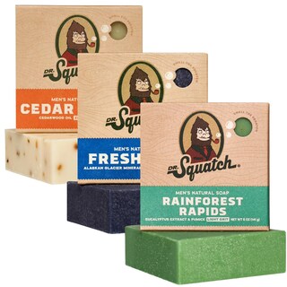 Foto 1 | Foto 1 | Jabón En Barra Dr. Squatch All Natural Para Hombre, Paquete Variado De 3 Barras - Venta Internacional.