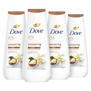 Foto 1 | Foto 1 | Gel de Baño Dove Pampering con Manteca de Karité y Vainilla 600 Ml X 4 - Venta Internacional