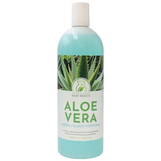 Foto 1 | Foto 1 | Jabón Líquido de Aloe Vera Corporal Refresca Calmante Productos Mart 1 Litro