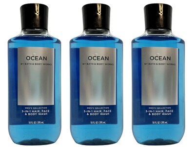 Foto 7 | Foto 7 | Champú Body Wash 2 En 1 Bath And Body Works Ocean 300 Ml 3 Piezas - Venta Internacional