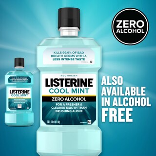 Foto 6 | Foto 6 | Enjuague Bucal Listerine Cool Mint Antiséptico De 1 Litro Para El Mal Aliento - Venta Internacional.
