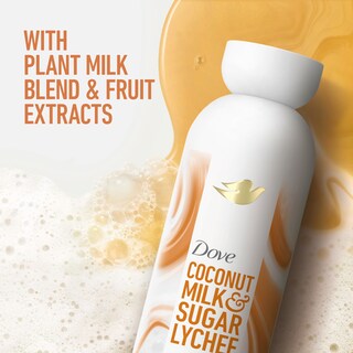 Foto 2 | Foto 2 | Gel de Baño Dove Plant Milk Coco y Lichi 500 ml 98% Biodegradable - Venta Internacional