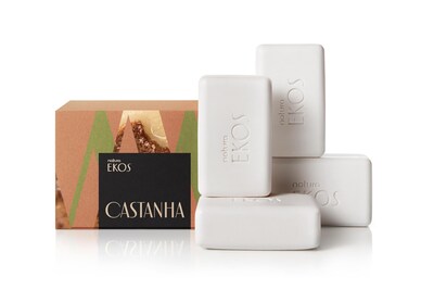 Foto 1 | Foto 1 | Set De Jabón Natura Ekos Castanha (nuez De Brasil) Cremoso 4x100 G - Venta Internacional.