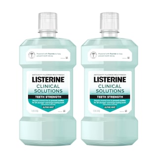 Foto 1 | Foto 1 | Enjuague Bucal Listerine Clinical Solutions Teeth Strength, 1 L X 2 - Venta Internacional.