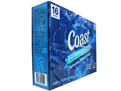 Foto 4 | Foto 4 | Pastillas De Jabón Coast Classic Pacific Force Scent, Paquete De 16 X 2 - Venta Internacional.