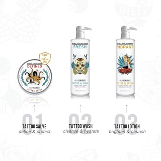 Foto 5 | Foto 5 | Limpiador Para Tatuajes Billy Jealousy Make Your Mark, 473 Ml, Con Pepino - Venta Internacional.