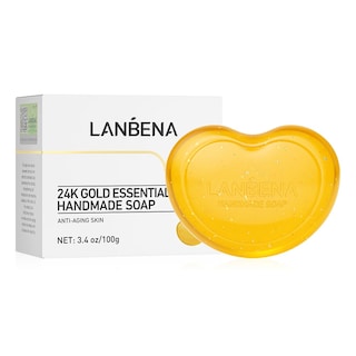 Foto 1 | Foto 1 | Jabón Hidratante Lanbena Oro De 24 Quilates, 100 Ml, Antienvejecimiento - Venta Internacional.