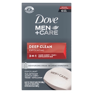 Foto 1 | Foto 1 | Jabón En Barra Dove Men+care More Moisturizing Deep Clean 110 G X 6 - Venta Internacional.