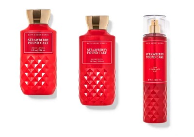 Foto 3 | Foto 3 | Set De Regalo Bath & Body Works Strawberry Pound Cake Otoño 2020 - Venta Internacional.