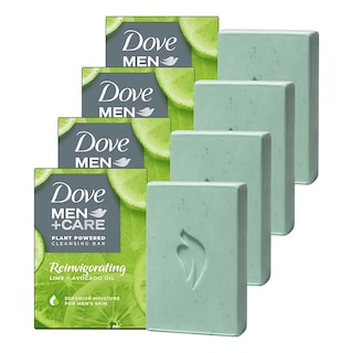 Foto 1 | Foto 1 | Jabón En Barra Dove Men + Care A Base De Plantas De Lima Y Aguacate, 4 X 150 G - Venta Internacional.