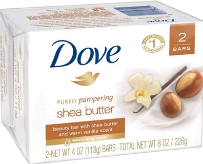 Foto 1 | Foto 1 | Manteca De Karité Purely Pampering Soap Dove Beauty Bar, 4 X 113 G - Venta Internacional.