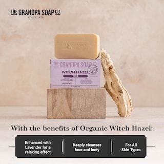 Foto 4 | Foto 4 | Jabón En Barra The Grandpa Soap Company Witch Hazel 125 Ml Paquete De 3 - Venta Internacional.