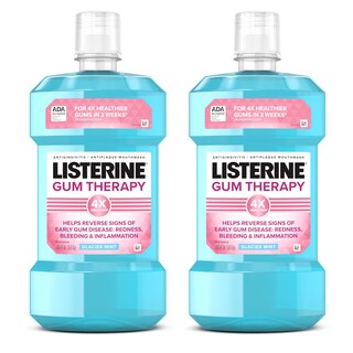 Foto 1 | Foto 1 | Enjuague Bucal Listerine Gum Therapy Antiplaca Paquete Doble De 1 Litro - Venta Internacional.