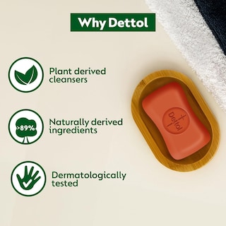 Foto 4 | Foto 4 | Jabón Corporal en Barra Dettol Original 6 Piezas de 75 g C/U - Venta Internacional