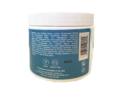 Foto 3 | Foto 3 | Crema Desodorante Zion Health Clay Dry Shower Fresh 120 Ml - Venta Internacional.