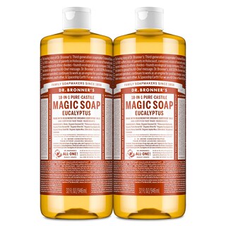 Foto 1 | Foto 1 | Jabón Líquido Dr. Bronner's Magic Soap Eucalipto 2 Frascos de 946 ml C/U - Venta Internacional