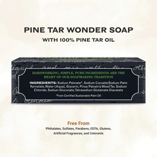 Foto 2 | Foto 2 | Jabón En Barra The Grandpa Soap Company Pine Tar 92 Ml Paquete De 6 - Venta Internacional.