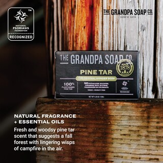 Foto 5 | Foto 5 | Jabón En Barra The Grandpa Soap Company Pine Tar  92 Ml  Paquete De 6 - Venta Internacional.