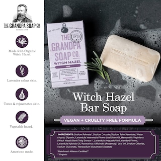 Foto 2 | Foto 2 | Barra De Jabón The Grandpa Soap Company Witch Hazel - Venta Internacional.