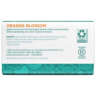 Foto 2 | Foto 2 | Jabón De Belleza Natural Tom's Of Maine En Barra De Azahar 150 Ml X 6 - Venta Internacional.