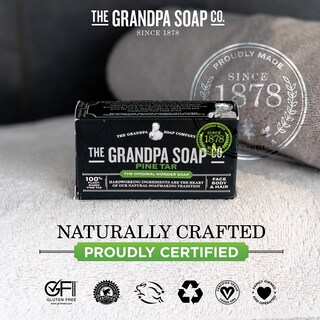 Foto 5 | Foto 5 | Jabón The Grandpa Soap Company Alquitrán De Pino 125 Ml - Venta Internacional.