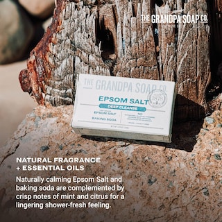 Foto 5 | Foto 5 | Jabón En Barra The Grandpa Soap Company Sal De Epsom 120 Ml Paquete De 3 - Venta Internacional.