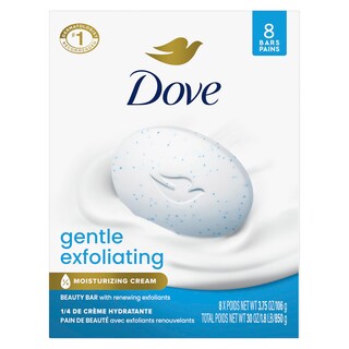 Foto 1 | Foto 1 | Barra De Belleza Soap Dove Exfoliante Suave 8 Barras 111 Ml - Venta Internacional.