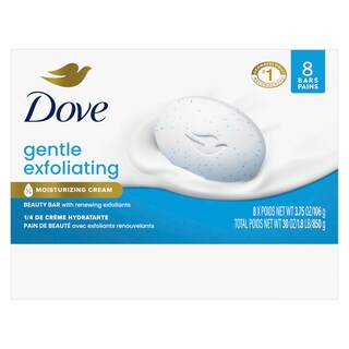 Foto 2 | Foto 2 | Barra De Belleza Soap Dove Exfoliante Suave 8 Barras 111 Ml - Venta Internacional.