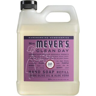 Foto 2 | Foto 3 | Jabón De Manos Mrs. Meyer's Liquid Plum Berry 975 Ml + 385 Ml 2 Unidades - Venta Internacional.