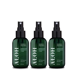 Foto 1 | Foto 1 | Spray Desinfectante Para Manos Aloh Sanitizing 70% Alcohol 60 Ml Paquete De 3 - Venta Internacional.