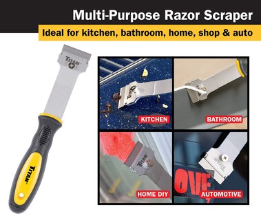 Foto 3 | Foto 3 | Rascador Razor Titan 12030, Resistente, Mango Largo - Venta Internacional.