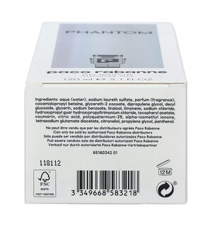 Foto 5 | Foto 5 | Gel de Ducha Paco Rabanne Phantom 150 ml - Venta Internacional