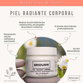 Foto 2 | Foto 2 | Crema Despigmentante Corporal BRIDUNN SKINCARE Aclara Manchas Hidrata y Unifica el Tono de la Piel
