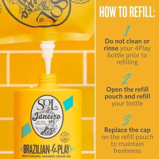 Foto 4 | Foto 4 | Bolsa De Repuesto Para Gel Y Gel De Ducha, 1 Litro - Sol De Janeiro - Venta Internacional.