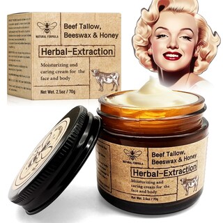 Foto 1 | Foto 1 | Bálsamo De Sebo De Res Para Cuidado De La Piel, Bálsamo De Miel Con Vitaminas, 1 Unidad - Venta Internacional.