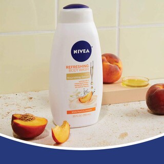 Foto 3 | Foto 3 | Gel De Baño Nivea White Peach And Jasmine 600 Ml (paquete De 3) - Venta Internacional.
