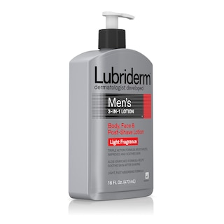Foto 3 | Foto 3 | Loción Lubriderm 3 En 1 Para Cuerpo Y Rostro De 480 Ml Con Aloe Para Hombres - Venta Internacional.