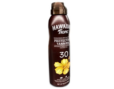 Foto 2 | Foto 2 | Protector Solar Hawaiian Tropic En Aerosol Transparente Con Aceite Seco, Spf 30, 150 Ml X 2 - Venta Internacional.