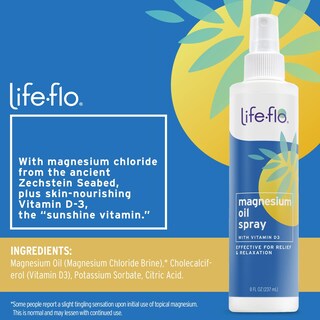 Foto 2 | Foto 2 | Spray De Aceite De Magnesio Life-flo Con Vitamina D3 240 Ml, 60 Días - Venta Internacional.