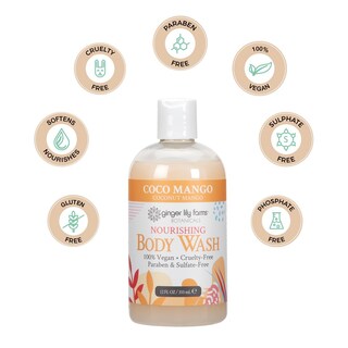 Foto 4 | Foto 4 | Gel De Baño Ginger Lily Farms Botanicals Coco Mango 360ml - Venta Internacional.