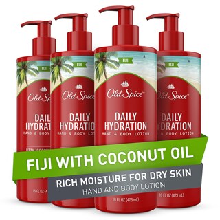Foto 1 | Foto 1 | Loción Para Manos Y Cuerpo Old Spice Daily Hydration Fiji 480 Ml X4 - Venta Internacional.