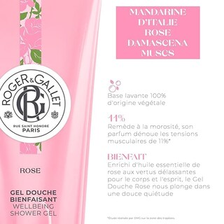 Foto 3 | Foto 3 | Gel De Ducha Y Gel De Baño Roger & Gallet Rose 200 Ml Para Mujer - Venta Internacional.