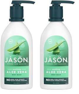 Foto 1 | Foto 1 | Gel De Baño Jason Natural Soothing Aloe Vera 900 Ml (paquete De 2) - Venta Internacional.
