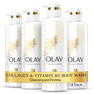 Foto 1 | Foto 1 | Gel De Baño Olay Limpiador Y Reafirmante Con Colágeno 600 Ml (x4) - Venta Internacional.