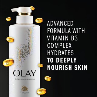 Foto 3 | Foto 3 | Gel De Baño Olay Limpiador Y Reafirmante Con Colágeno 600 Ml (x4) - Venta Internacional.