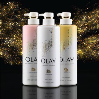 Foto 5 | Foto 5 | Gel De Baño Olay Limpiador Y Reafirmante Con Colágeno 600 Ml (x4) - Venta Internacional.